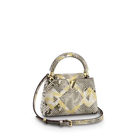 louis vuitton capucines pitone|louis vuitton capucines price euro.